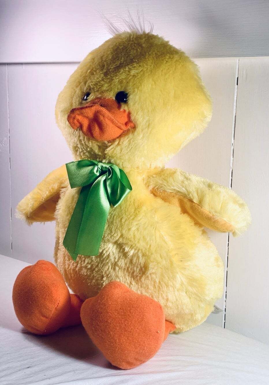 Duck duckling yellow plush stuffed animal